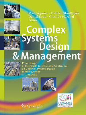 cover image of Complex Systems Design & Management